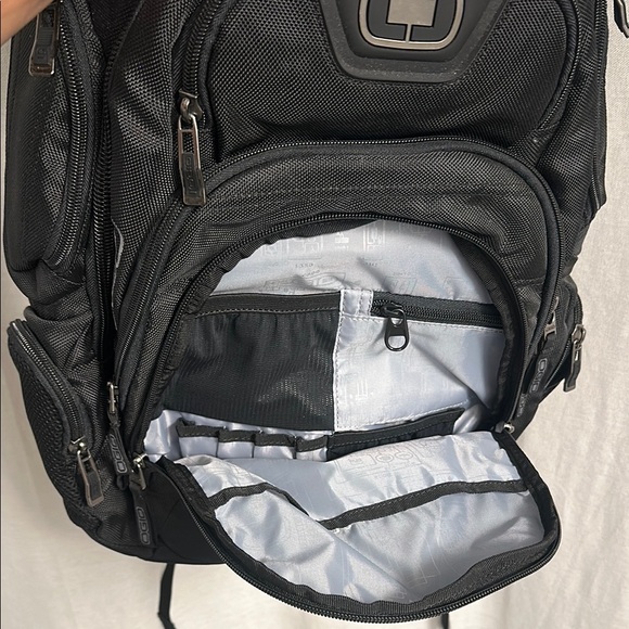 Gulfstream branded OGIO Black Stratagem Backpack - Picture 8 of 10